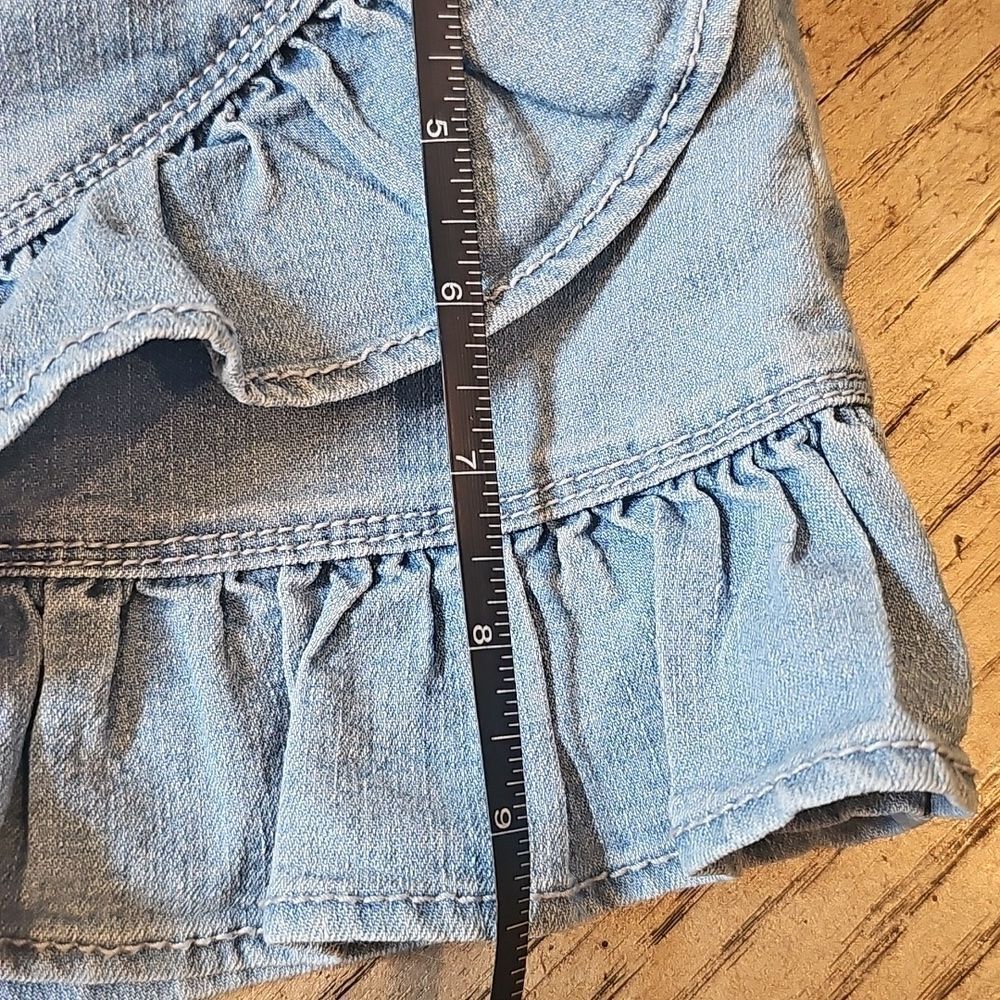 Jean Ruffle Skort Size 6 - Picture 4 of 7
